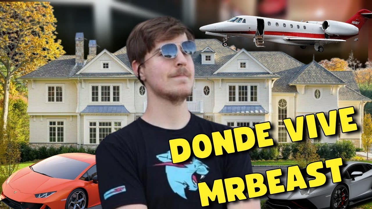 Donde vive actualmente MrBeast